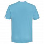 Babolat Play Crew Neck Tee Cyan Blue